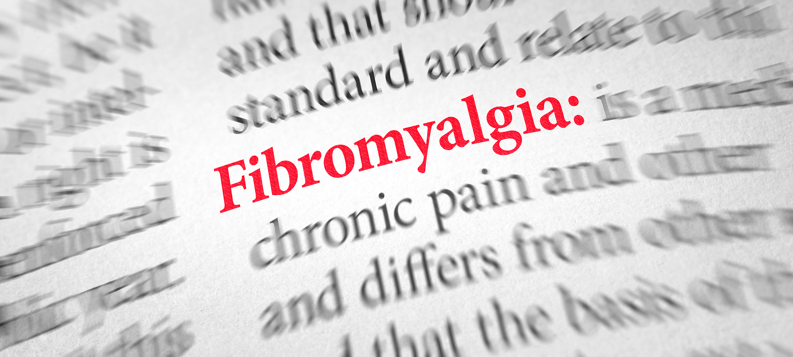 Definition Of The Word Fibromyalgia In A Dictionary